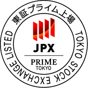 東証プライム上場TOKYO STOCK EXCHANGE LISTEDJPX PRIME TOKYO