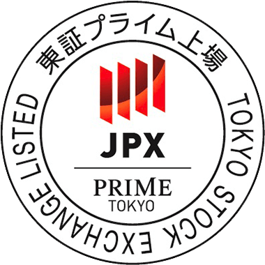 東証プライム上場TOKYO STOCK EXCHANGE LISTED JPX PRIME TOKYO